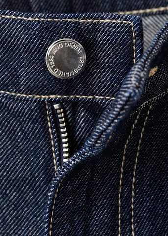 MANGO Wide leg Jeans 'JOY' in Blauw