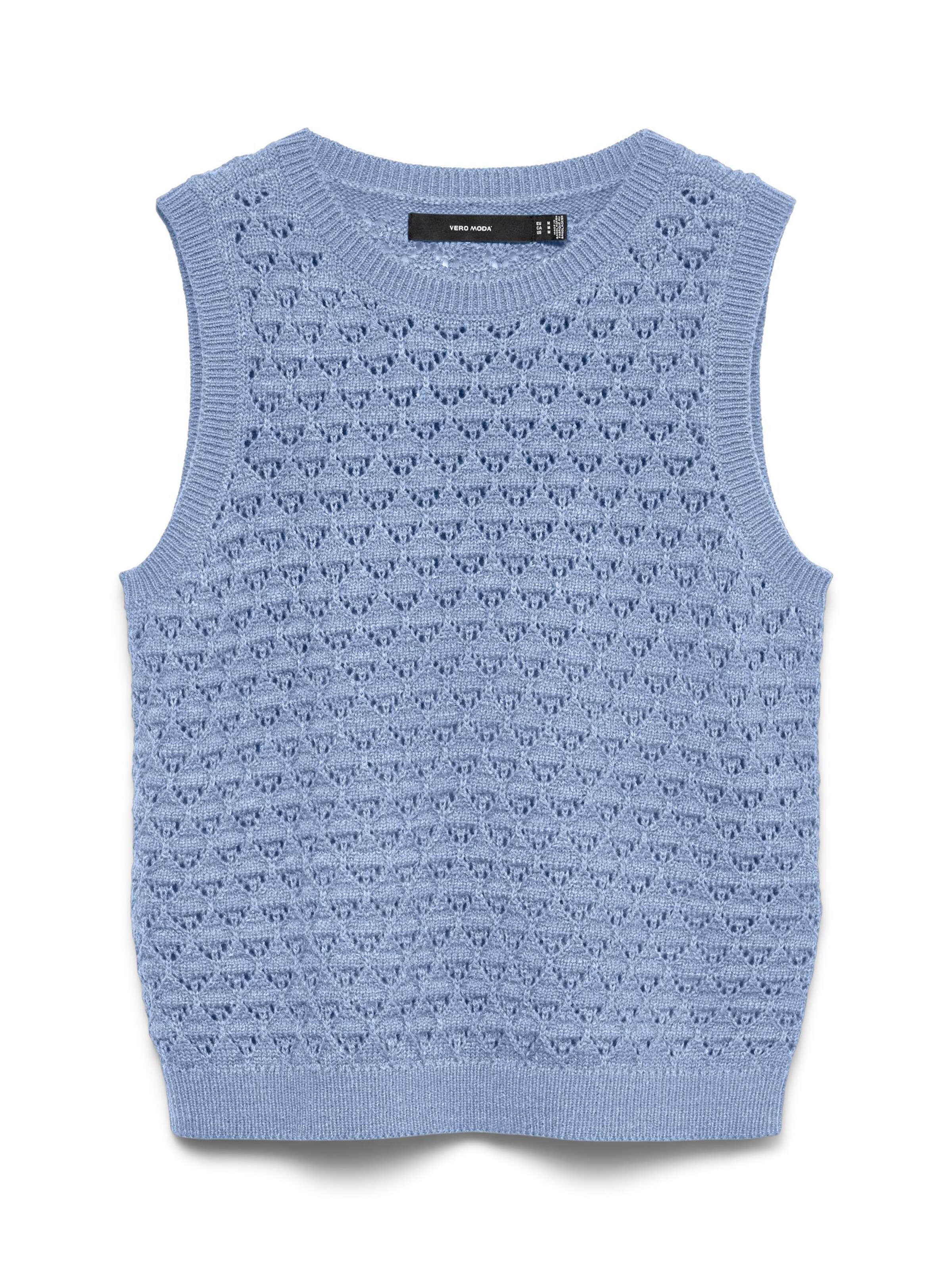 VERO MODA Trui 'VMJAQUELINE' in de kleur Lichtblauw, Productweergave