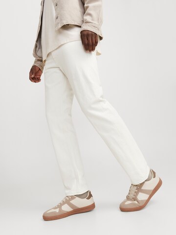 JACK & JONES Loose fit Jeans 'JJIChris JJCooper' in White