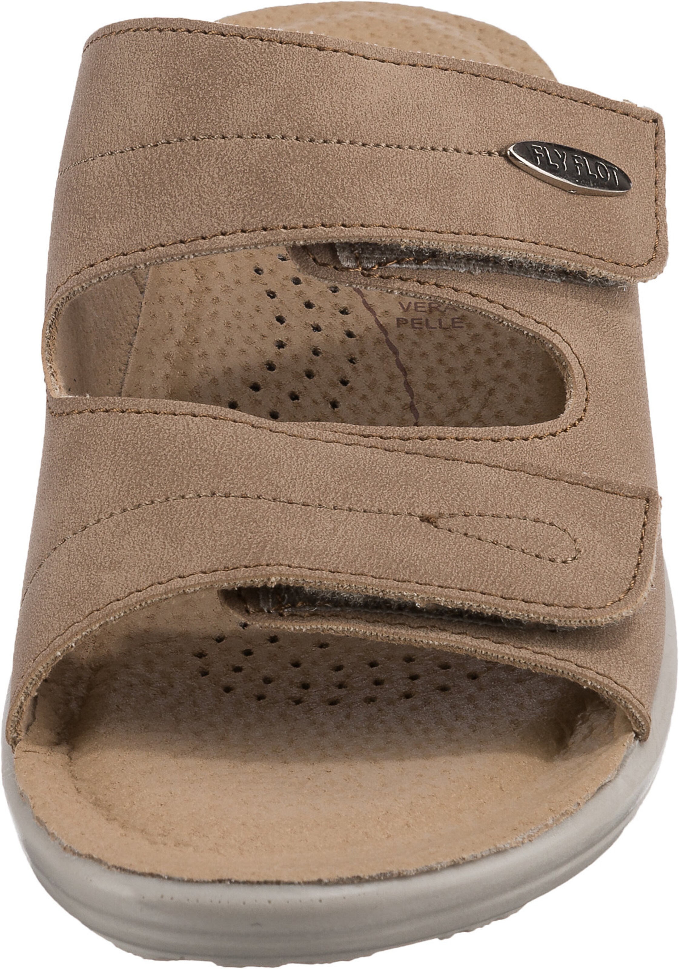 Frauen Pantoletten FLY FLOT Pantolette in Beige - UX41416 Frauen Pantoletten FLY FLOT Pantolette in Beige - UX41416