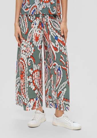 s.Oliver Wide Leg Hose in Mischfarben: Vorderseite