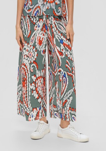 s.Oliver Wide leg Pants in Mixed colors: front