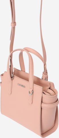 Calvin Klein - Bolso de mano en rosa: frente