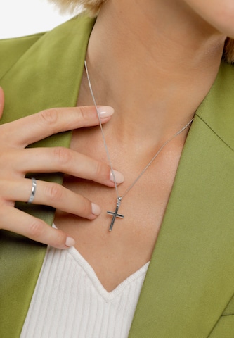 sidabrinė ELLI Grandinėlė 'Kreuz': priekis