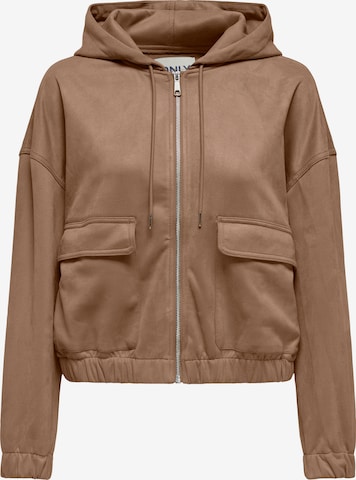 ONLY Преходно яке 'ONLKENZIE-STINA' в кафяво: отпред