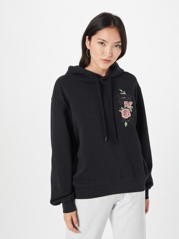 REPLAY Sweatshirt in Black: front