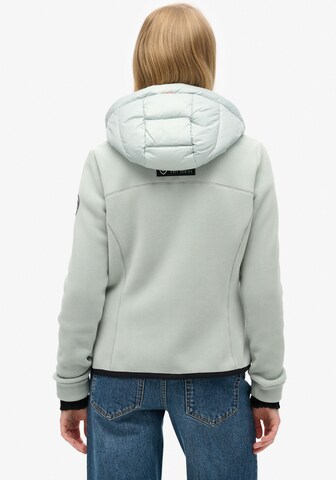 Superdry Fleece Jacket in Green