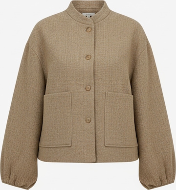 WEARABLE STORIES Between-Season Jacket 'Sienna' in Beige: front