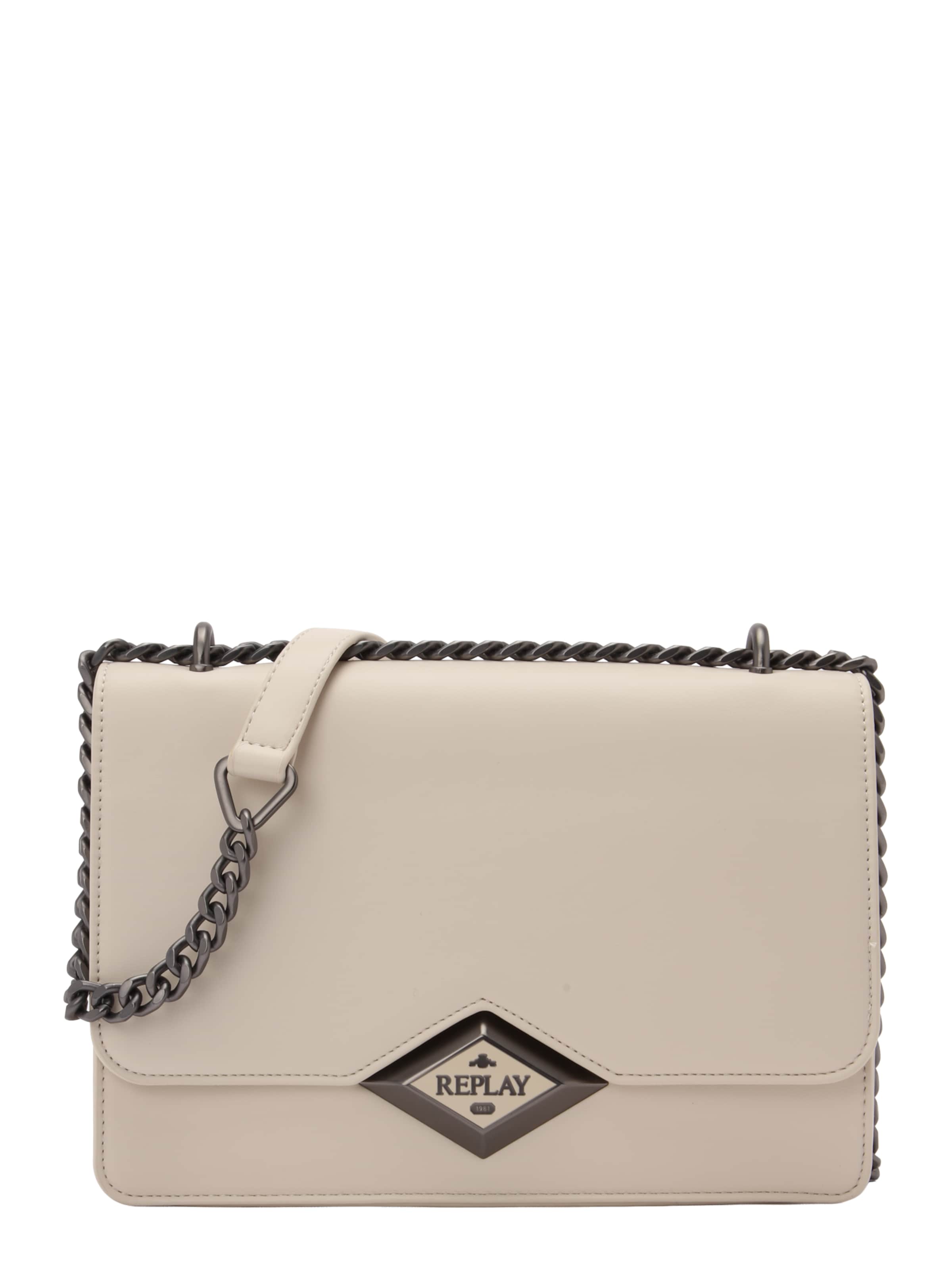 Sac à bandoulière REPLAY en blanc : devant