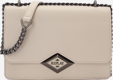 Sac à bandoulière REPLAY en blanc : devant