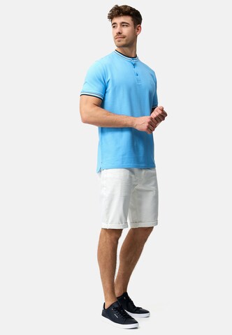 INDICODE JEANS Shirt in Blauw
