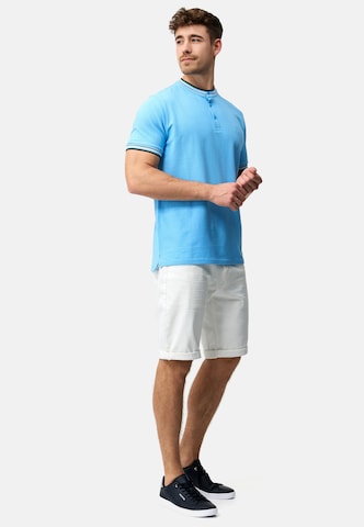 INDICODE JEANS Shirt in Blauw