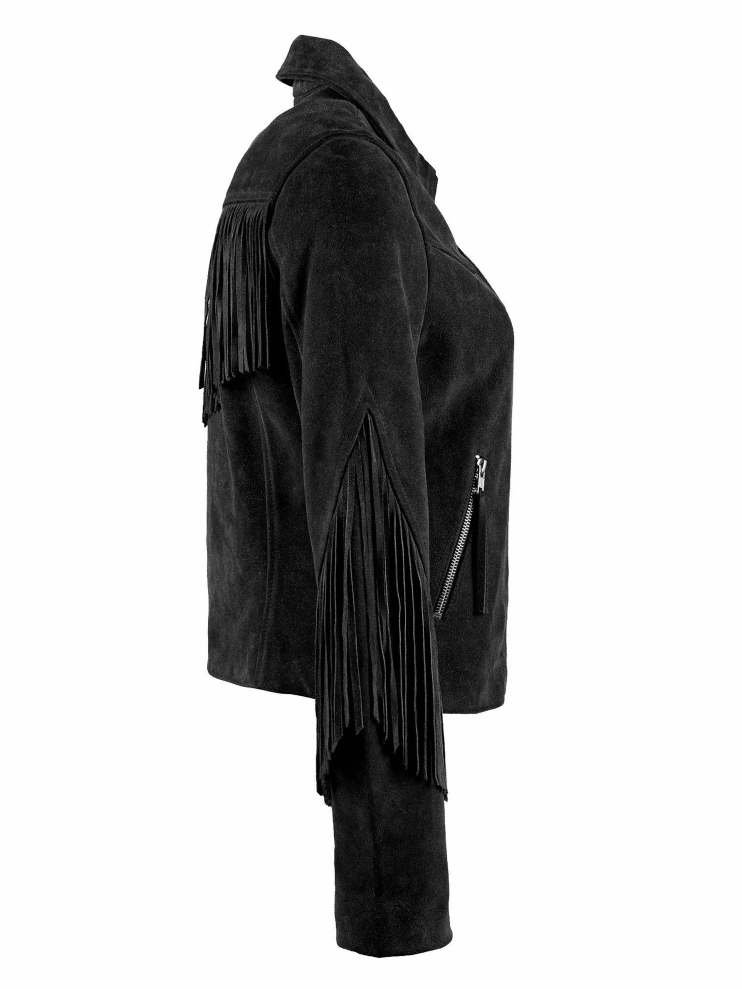 still Nordic Jacket ' Janis ' in Schwarz