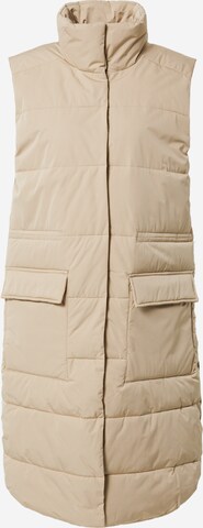 MSCH COPENHAGEN Vest 'Kaysa Pavinaria' in Beige: front