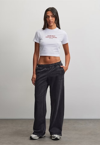 Pegador Wide Leg Hose 'Anni' in Schwarz