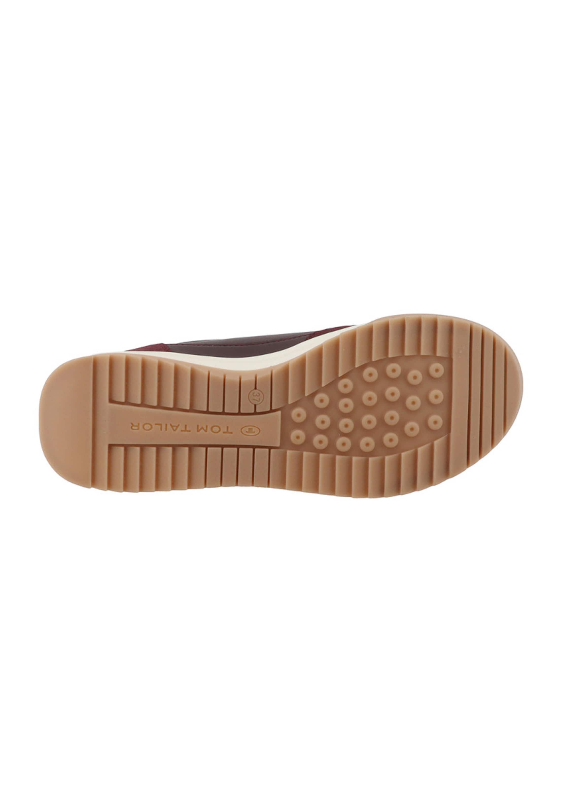 TOM TAILOR Sneaker in Rot