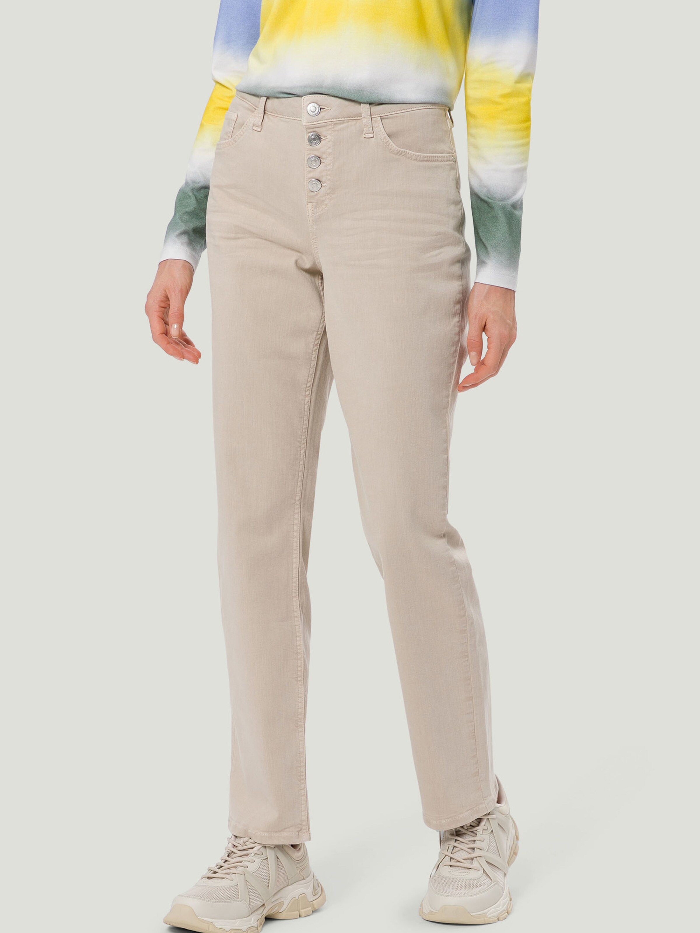 Frauen Jeans zero Jeans Straight Fit 30n Inch in Beige - OK40688 Frauen Jeans zero Jeans Straight Fit 30n Inch in Beige - OK40688