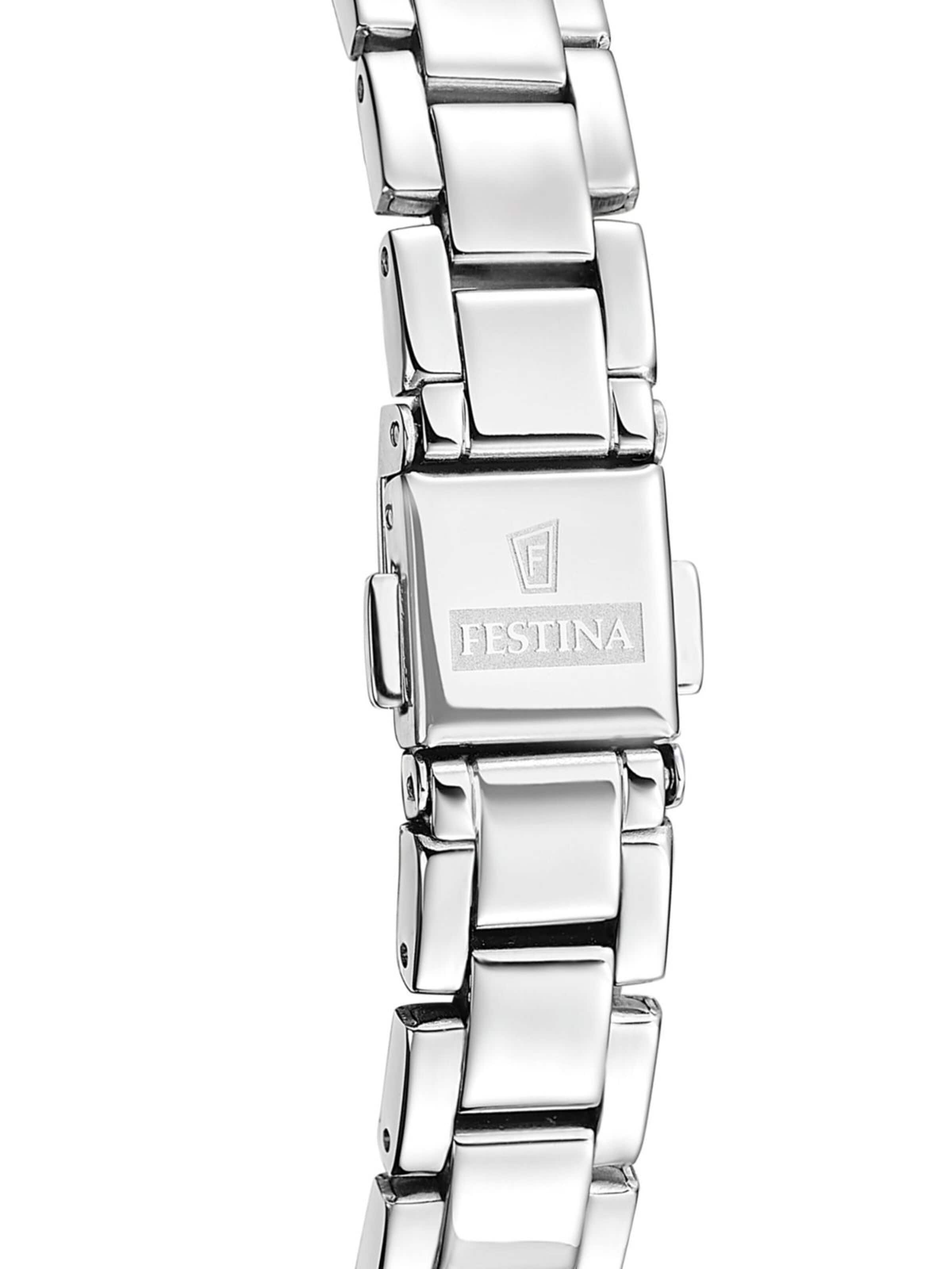 FESTINA Analoog horloge 'Date watch Mademoiselle' in Zilver