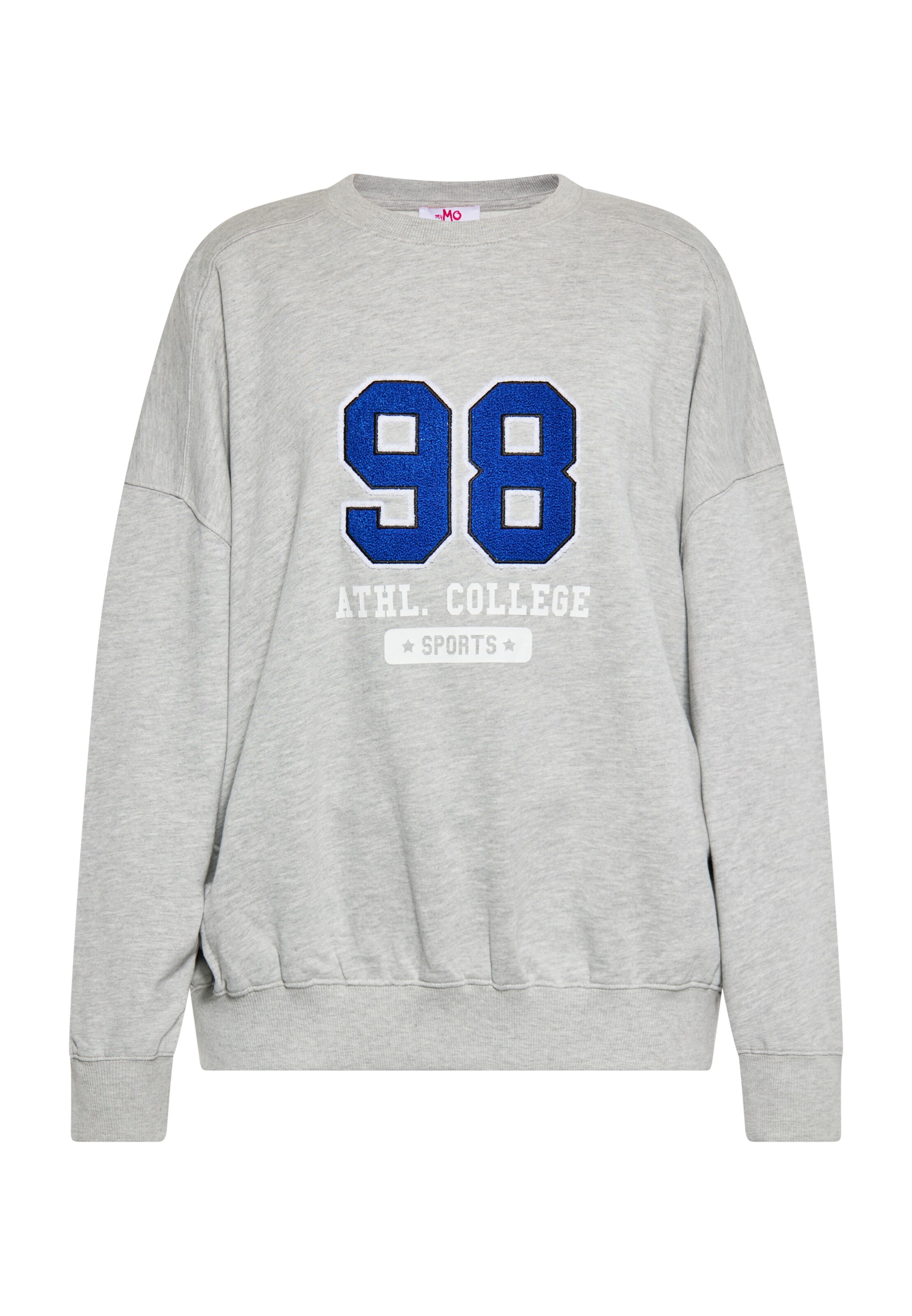 MYMO Sweatshirt in Grijs: voorkant