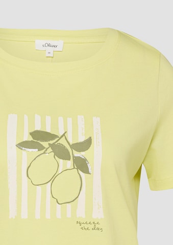 T-shirt s.Oliver en vert