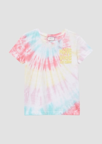 T-Shirt s.Oliver en blanc : devant