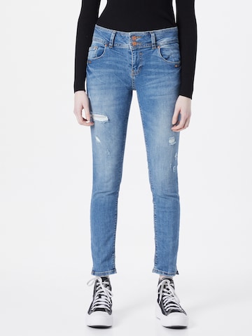 LTB Skinny Jeans 'Georget' in Blauw: voorkant