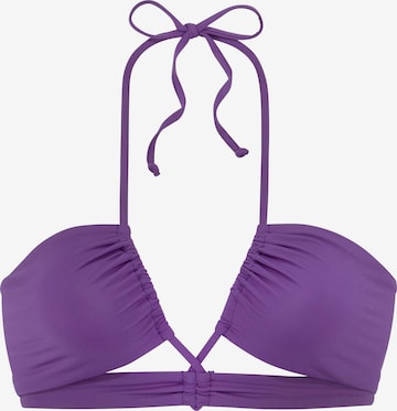Top per bikini di s.Oliver in lilla: frontale