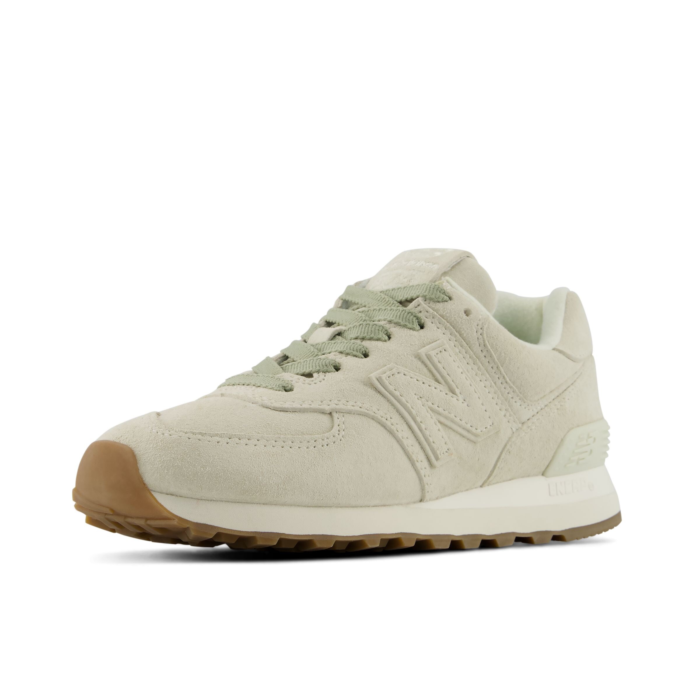 Baskets basses '574' new balance en vert
