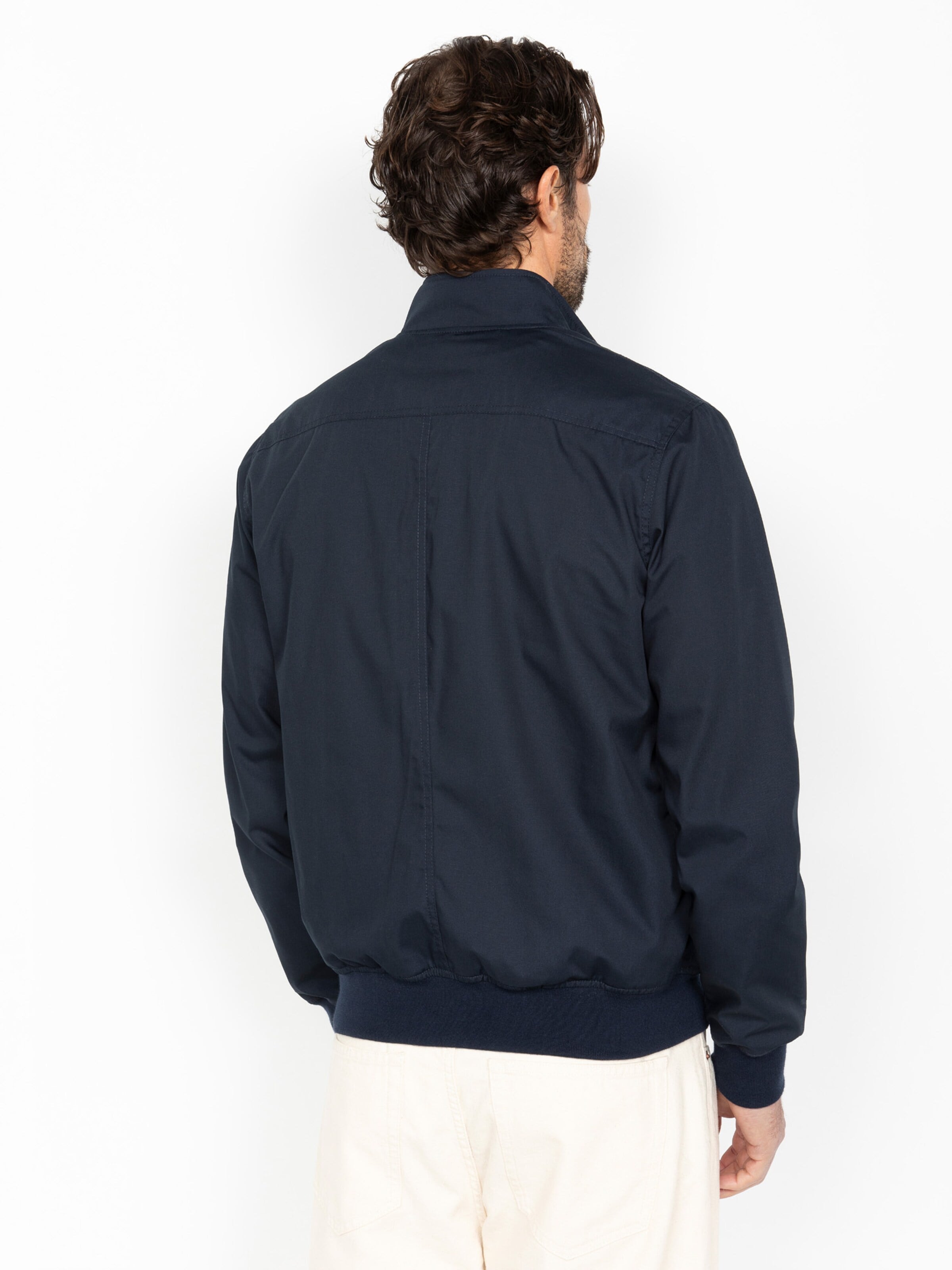 Schott NYC Between-Seasons Coat in Blue