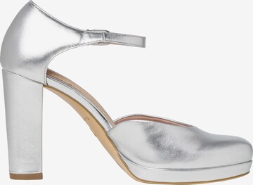 TAMARIS Slingback pumps in Silver