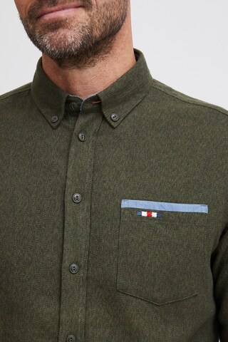FQ1924 - Ajuste confortable Camisa 'Steven' en verde