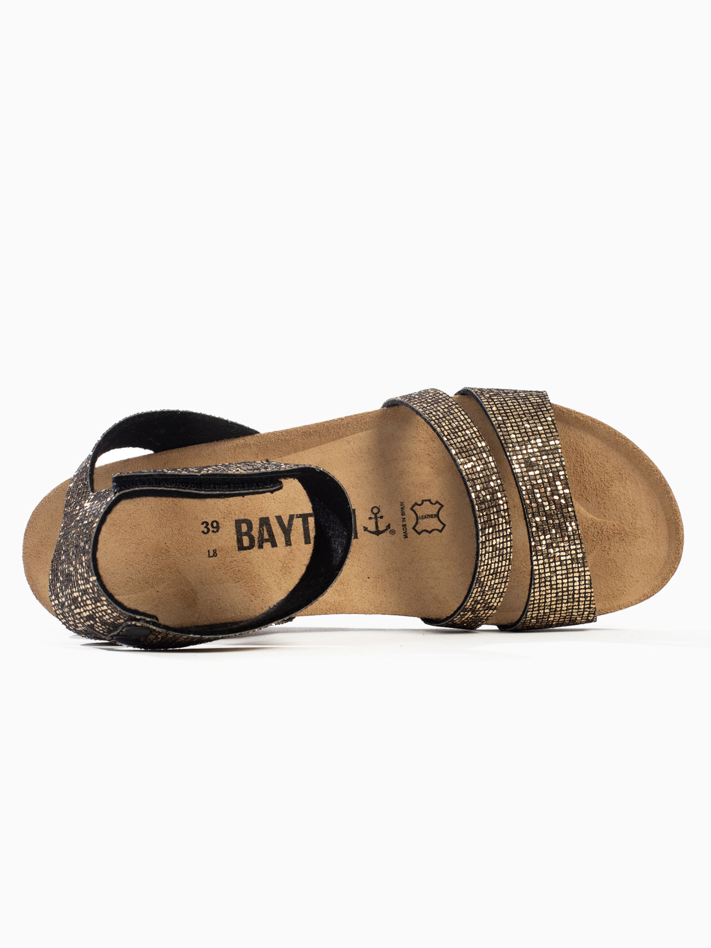 Bayton Sandaal 'OTRANTE' in Goud