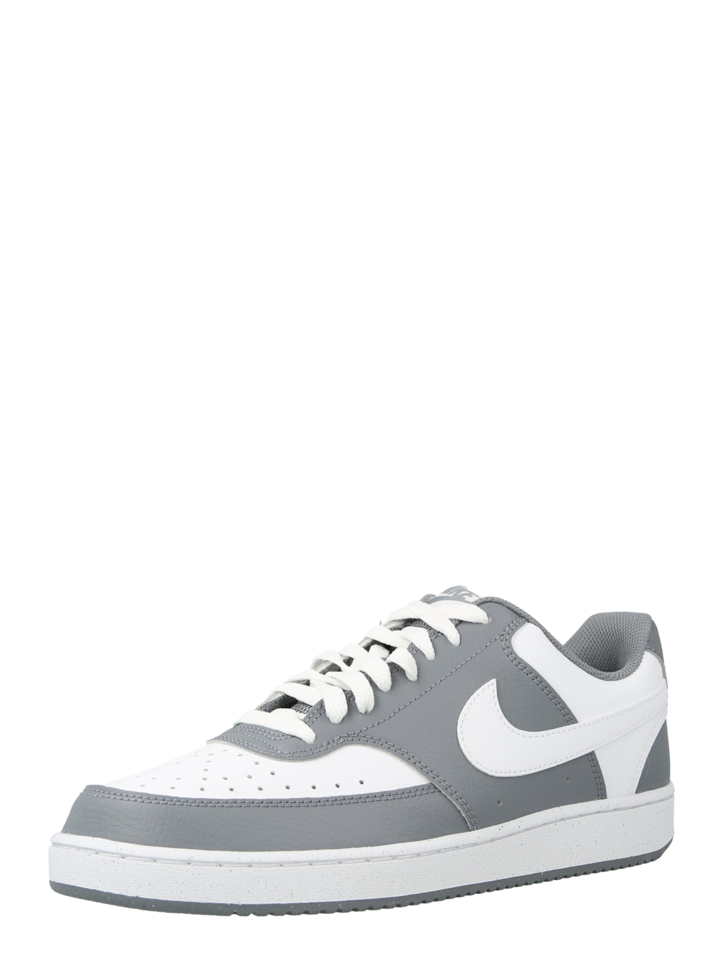 Nike Sportswear - Sapatilhas baixas 'Court Vision' em branco: frente