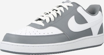 Nike Sportswear - Sapatilhas baixas 'Court Vision' em branco: frente