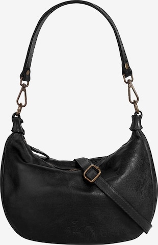 Samantha Look Umhängetasche in Schwarz: Vorderseite