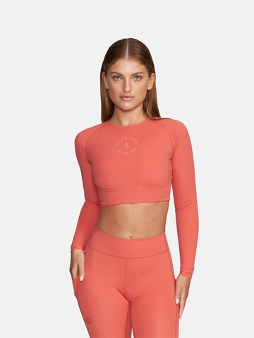 GOLD´S GYM APPAREL Funktionsbluse 'HELEN' i orange: forside