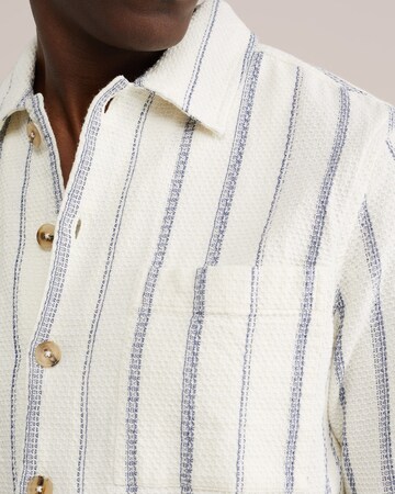 Coupe regular Chemise WE Fashion en blanc