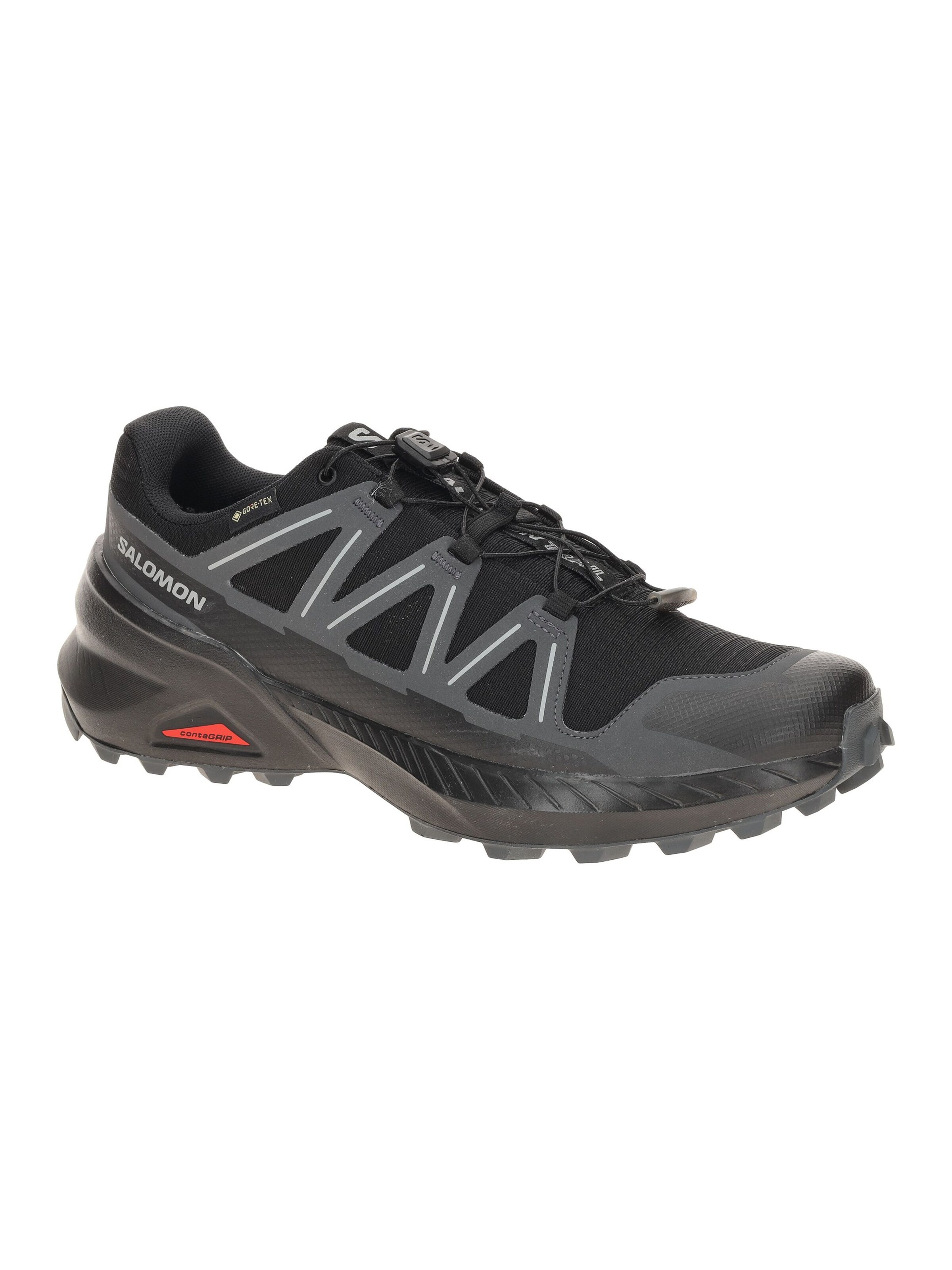 SALOMON Sportlicher Schnürschuh 'GORE-TEX 478538'‌‌ in Schwarz: Vorderseite