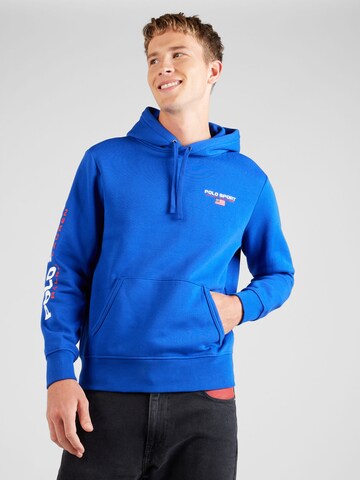 Polo Ralph Lauren - Sweatshirt em azul: frente