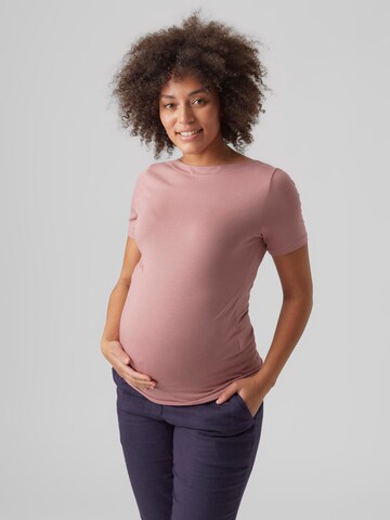 rožinė Vero Moda Maternity Marškinėliai 'PANDA': priekis