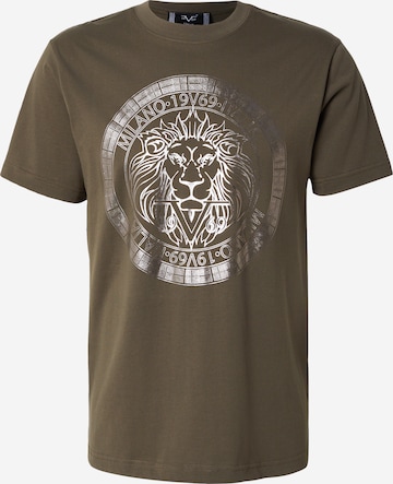 19V69 ITALIA T-Shirt in Grün: Vorderseite