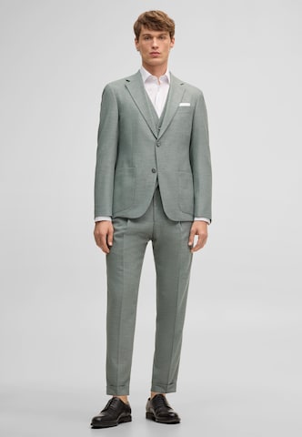 STRELLSON Slim fit Business blazer ' Arndt ' in Green