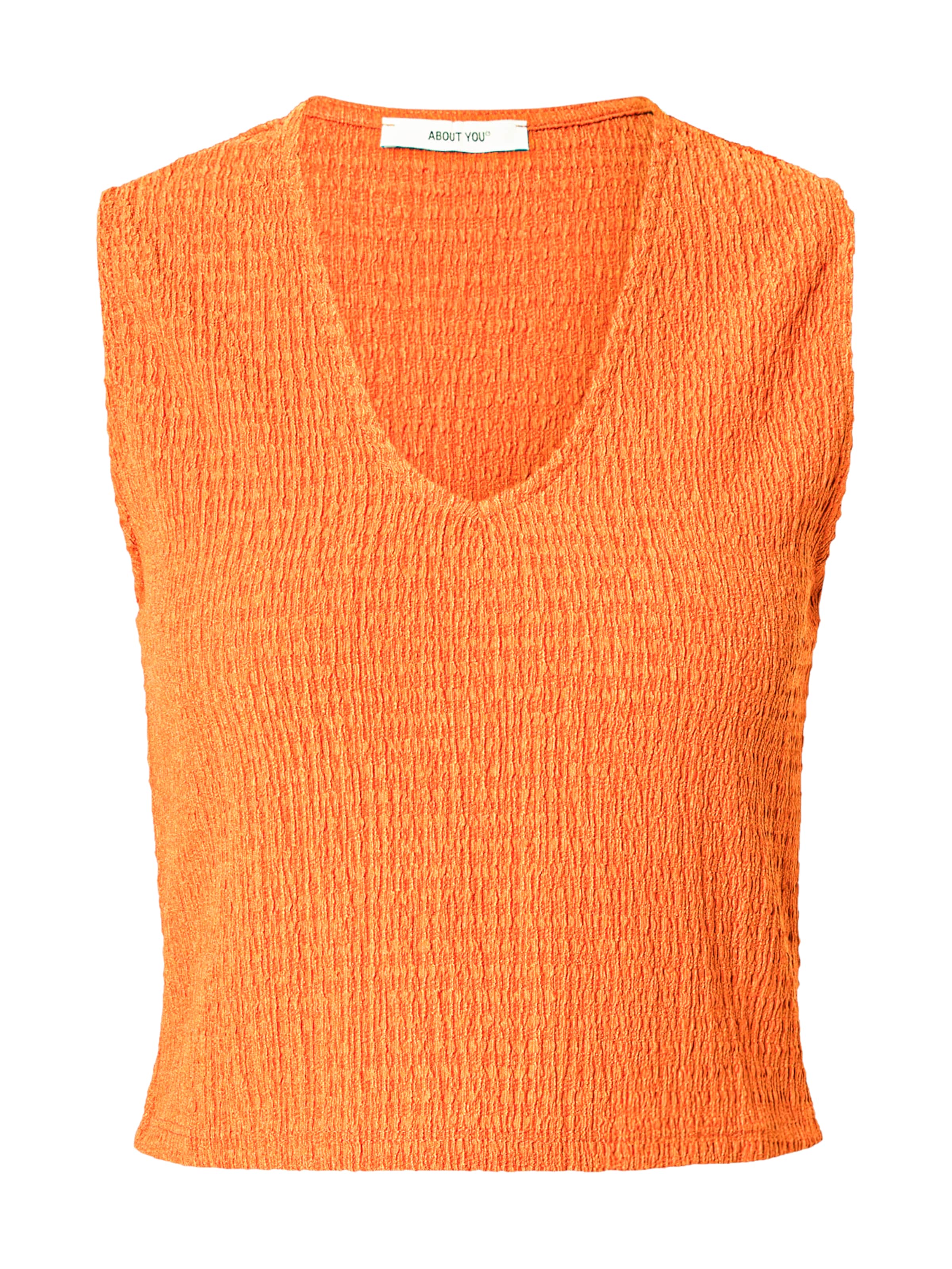ABOUT YOU Top 'Fleur' in Orange: front