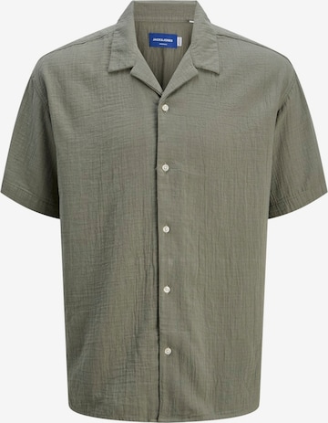 JACK & JONES - Camisa 'JOREaster Patras' en verde: frente