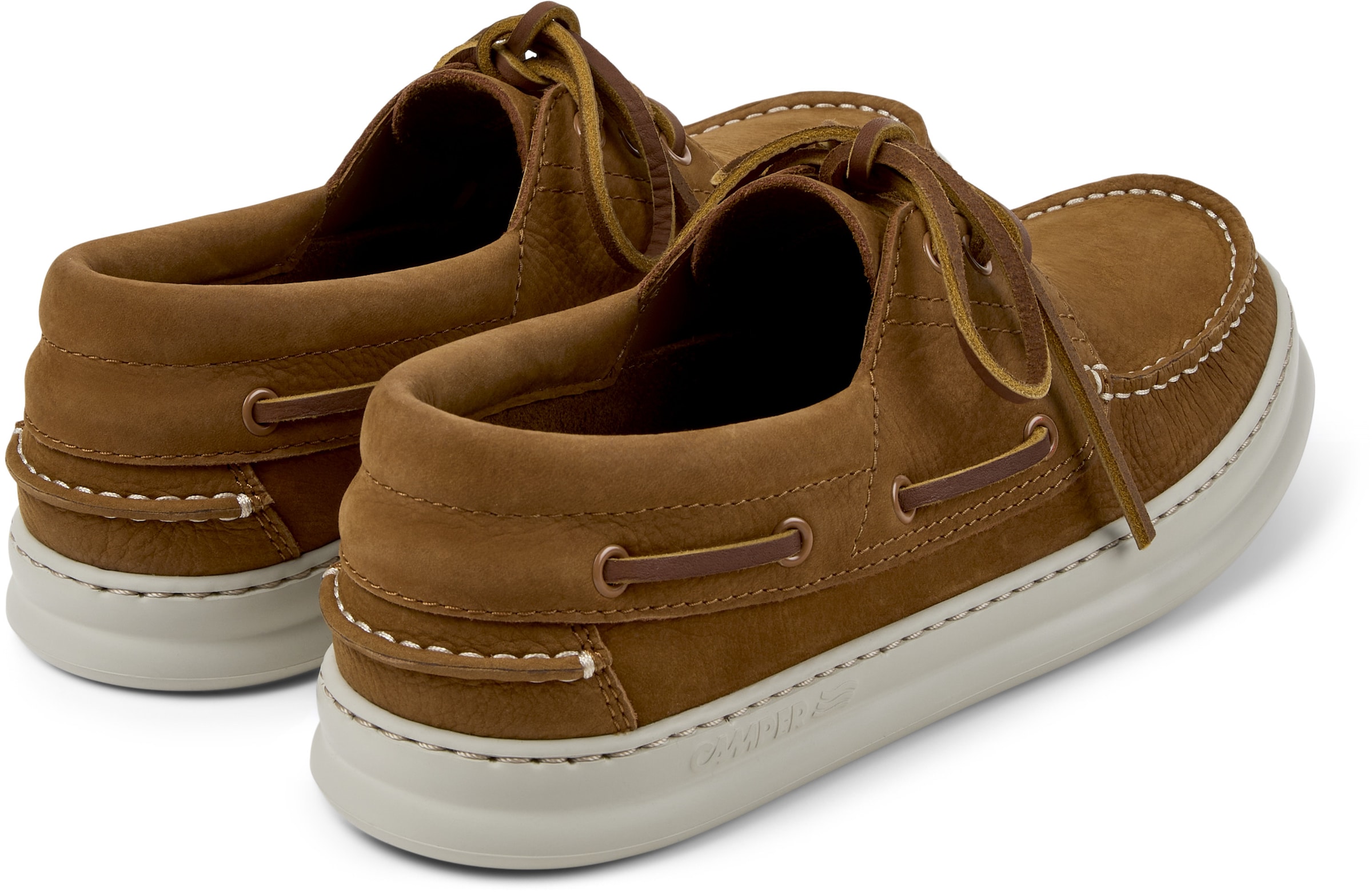 CAMPER Lace-up shoe 'Runner Four' in Brown