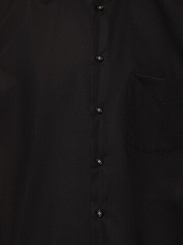 Andrew James Regular fit Business Shirt ' ' in Black