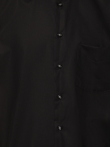 Andrew James Regular fit Business Shirt ' ' in Black