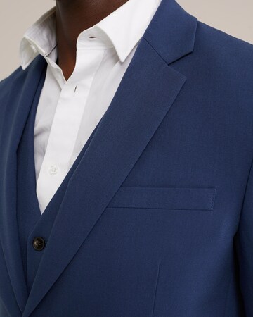 WE Fashion Slim fit Business blazer in Blue