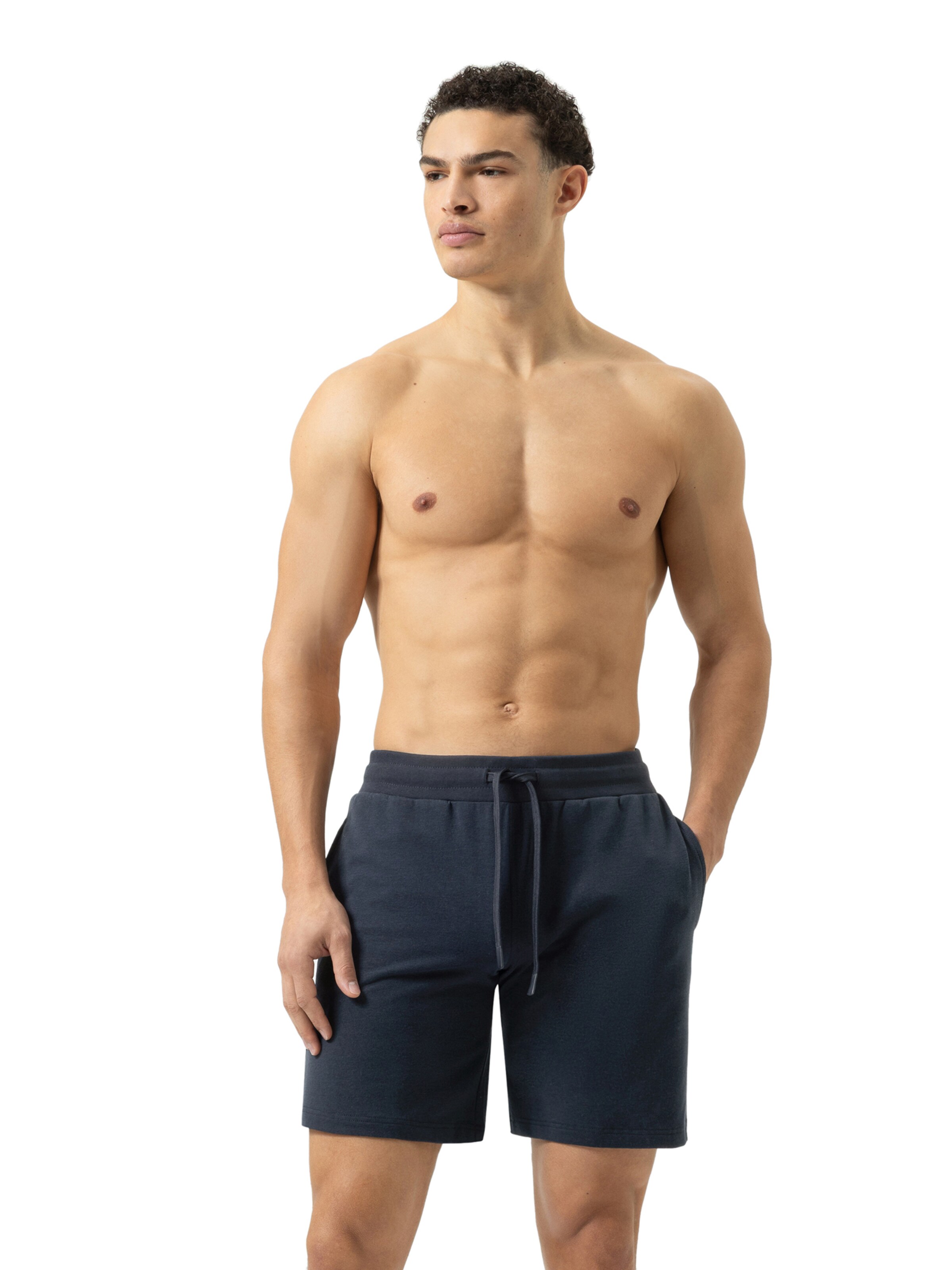 Mey Regular Shorts 'Enjoy Comfort' in Blau: Vorderseite