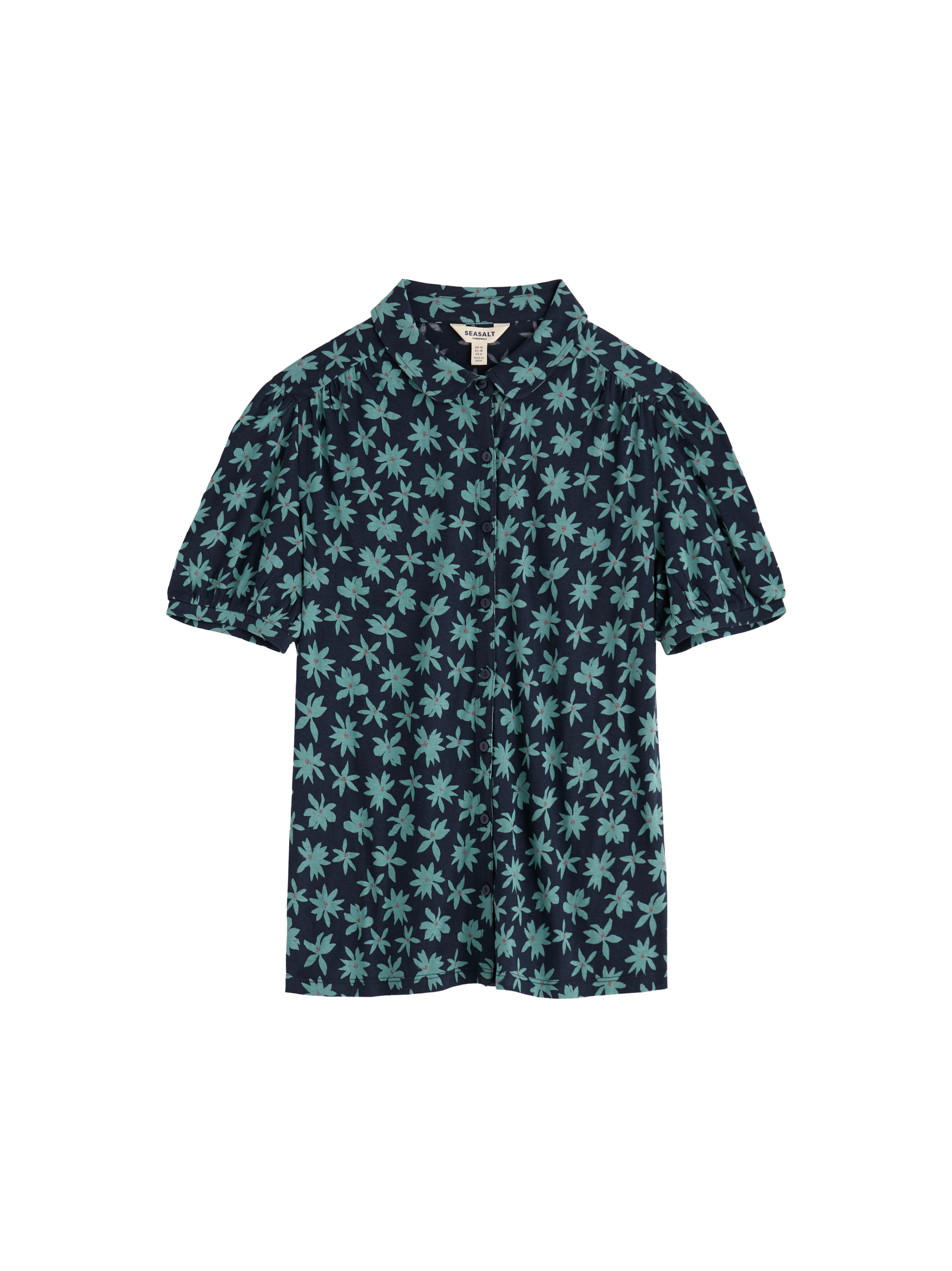 Seasalt Cornwall Blouse 'Embrace' in Blue: front